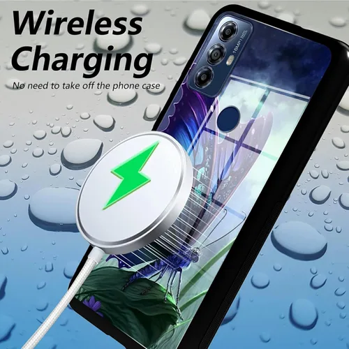 Vista 73 de Funda para Motorola Moto G Stylus 5G 2021 de vidrio templado, funda negra con diseño de mujer negra africana para mujeres y hombres, antiarañazos, a