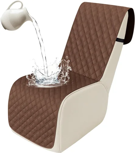 Vista 106 de Arfntevss Fundas de sofá modular reclinable, 100% impermeable, en forma de L, para sillón reclinable en forma de L, funda seccional lavable