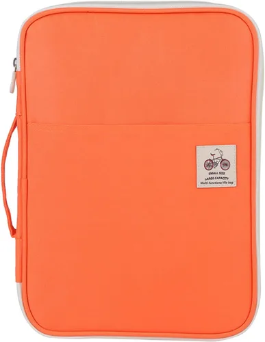 Vista 10 de Carpeta de archivos de bolsa de documentos A4, multifuncional A4 bolsas de documentos, organizador de cartera, bolsa de viaje impermeable