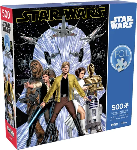 Vista 3 de Buffalo Games - Rompecabezas de aluminio - Star Wars - Una nueva esperanza - Rompecabezas de 500 piezas