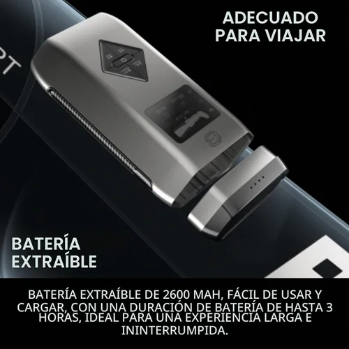 Vista 5 de Botas de recuperación de compresión de piernas para circulación, sistema de terapia de compresión de aire inalámbrico, masaje recargable con 5