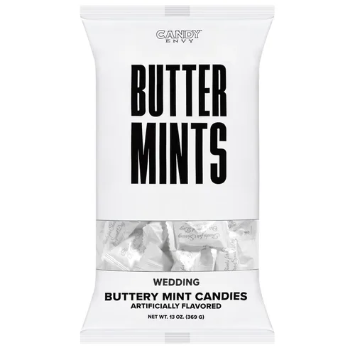 Vista 6 de Buttermints, 13 oz. Bolsa, Aproximadamente 100 mentas envueltas individualmente