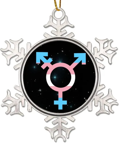Vista 11 de Adornos de decoración de árbol LGBT Pride United by Love Adornos para árbol de Navidad gay, igualdad de género, orgullo arcoíris LGBTQ, Mes