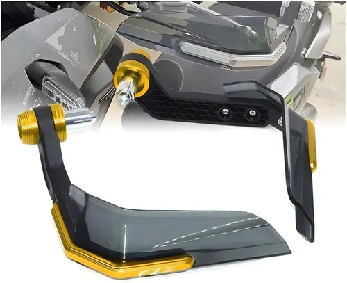 Vista 2 de Motorbike Handlebar HandGuards Fit for FZ8 FZ 8 for FAZER 2010-2014 2013 2012 2011 Motorcycle Handguard Shield Hand Guard Protector Windshield