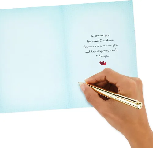 Vista 5 de Hallmark Tarjeta de aniversario (Just A Little Love Note...)