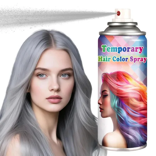 Vista 8 de Tinte en aerosol temporal para el cabello, 4.1 fl oz (rojo)