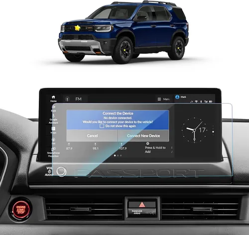 Vista 12 de SKTU Protector de pantalla para Honda Pilot 2018 2016-2018 Honda Pilot Passport 2016-2020 Honda Ridgeline Navigation Display Honda Pilot 2018