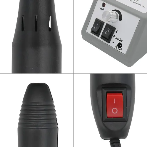 Vista 7 de Taladro eléctrico de uñas para uñas acrílicas, pluma de manicura profesional USB con 6 brocas intercambiables para uñas