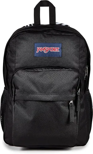 Vista 39 de JanSport Mochila Big Plans, Afflicted Black/Charcoal/Dk Grey, Grandes Planes