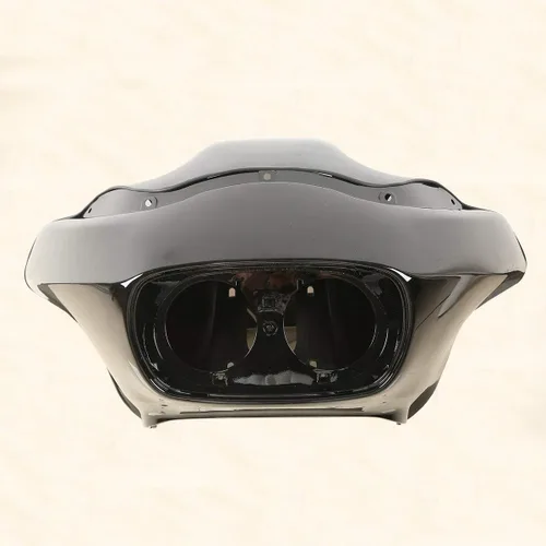 Vista 2 de Kit de carenado frontal exterior e interior superior con faro LED de 5.75 pulgadas, lámpara de proyector para Harley Davidson Road Glide Modelos