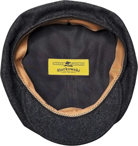 Vista 5 de Sterkowski Peaky Blinders - Gorra de lana para hombre diseño clásico cálido de 8 paneles