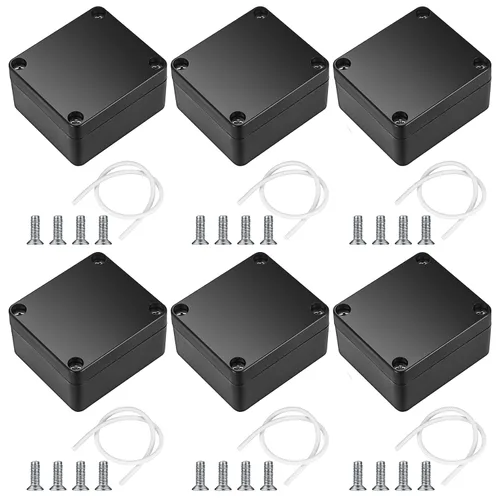 Vista 10 de Caja de Proyecto, 2 Piezas Caja de Conexiones Eléctricas, IP65 Carcasa de Proyecto Eléctrico Impermeable, Cajas Eléctricas de Exterior de Plástico