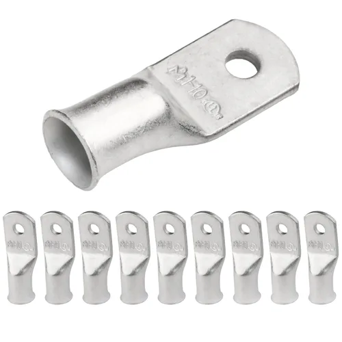 Vista 40 de SELTERM 5 piezas terminales de cable de cobre estañado 1/0 AWG perno de 1/2", extremos de cable de batería, terminales de anillo, conectores