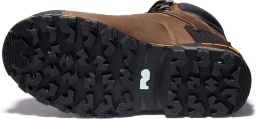 Vista 5 de Timberland PRO Boondock - Botas de trabajo para hombre (6.0”/15 cm), color negro, marrón, 8.5