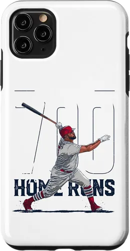 Vista 11 de Funda para iPhone 15 Albert Pujols 700 Home Runs Albert Pujols St Louis MLBPA