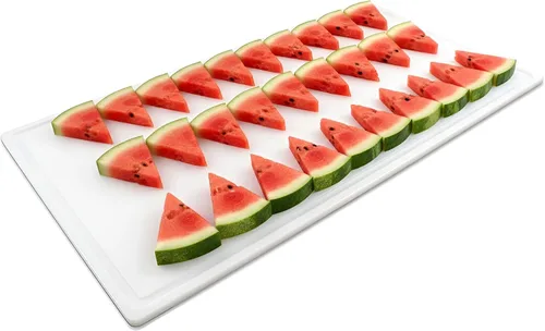 Vista 8 de Thirteen Chefs Tabla de cortar de plástico con ranura para jugos, tabla de cortar pequeña para carne, parrilla, barbacoa, ahumar, frutas y más - 18