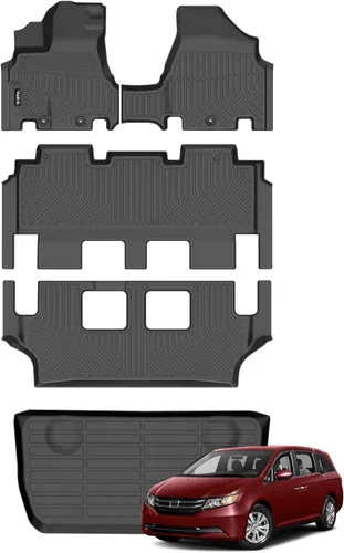 Vista 134 de Alfombrillas para Honda CRV 2002-2006, forros para todo tipo de clima, ajuste personalizado, accesorios duraderos para Honda CRV 2002-2006