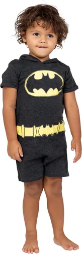 Vista 3 de DC Comics Justice League Batman - Mameluco con capucha