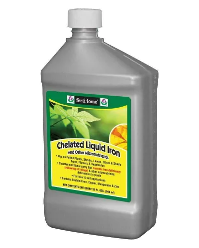 Vista 5 de Fertilome (10625) Hierro líquido quelado y micronutrientes, 16 oz