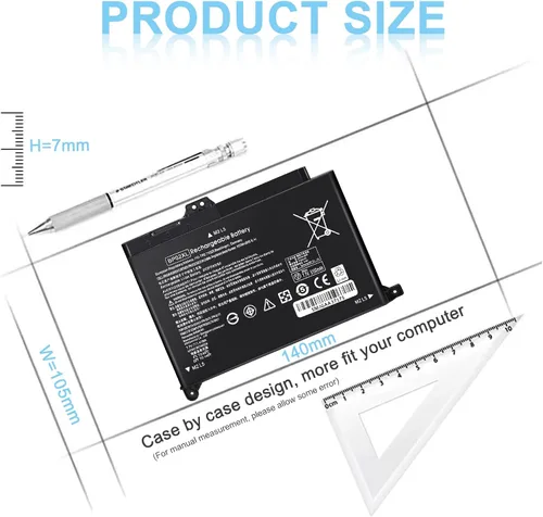 Vista 2 de TSKYBEAR BP02XL 849909-850 Batería Compatible con Laptop HP Pavilion 15-AU 15-AW Serie 15-AU057CL 15-AU030WM 15-AU063NR 15-AU123CL 15-AW002LA
