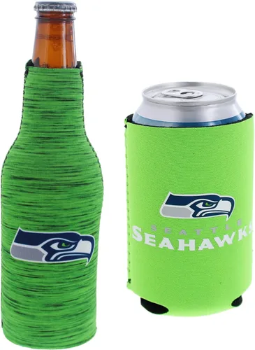 Vista 68 de Soporte aislante para latas y botellas de fútbol americano enfriador de bebidas Huggie (Nueva Orleans (Saints) - Negro) Nueva Orleans (Santos)
