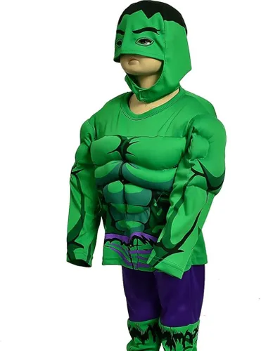 Vista 2 de Lito Angels Disfraz de superhéroe increíble para niños pequeños, disfraz de Halloween para fiesta, talla 2T-8