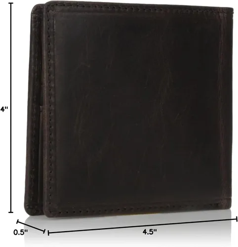 Vista 14 de FRYE Billetera plegable antigua Logan para hombre