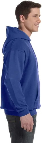 Vista 2 de Hanes Sudadera con capucha Ecosmart para hombre, sudadera de forro polar de peso medio, sudadera con capucha para hombre
