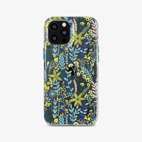 Vista 9 de Tech21 Evo Art Botanical Garden - Funda protectora para iPhone 12 Pro Max con protección contra caídas de 10 pies y ilustraciones exclusivas
