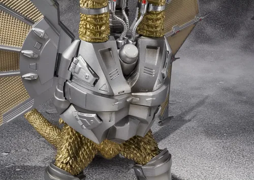 Vista 7 de Bandai Tamashii Nations SH MonsterArts Figura de acción de Mecha King Ghidorah "Godzilla
