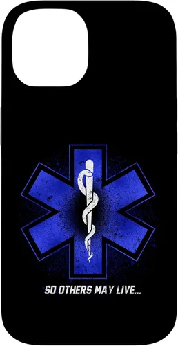 Vista 4 de iPhone 13 Pro Max EMT EMS Paramedic AMR para que otros puedan vivir... Funda