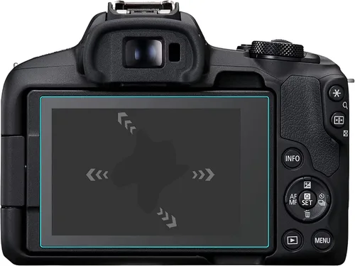 Vista 5 de Mr.Shield [Paquete de 3] Protector de pantalla para cámara Canon EOS R50 [vidrio templado] [vidrio japonés con dureza 9H] Protector de pantalla