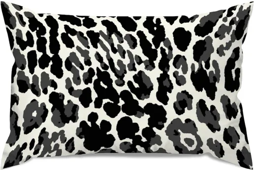 Vista 116 de ArogGeld Funda de almohada para sofá, guepardo y leopardo, estampado de leopardo, funda de cojín decorativa de granja para sala de estar