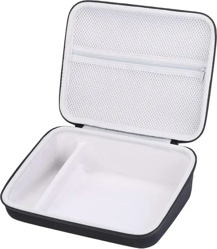 Vista 3 de Khanka Funda protectora rígida de viaje para Brother P-Touch Pt-d400 Negro