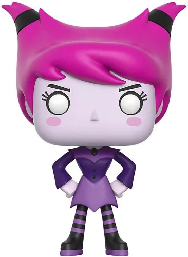 Vista 3 de Funko Jinx (Toys R Us Exclusive): Teen Titans Go x POP! Figura de vinilo de TV y 1 POP! Paquete de protectores gráficos de plástico PET compatible