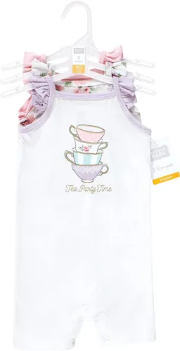 Vista 2 de Hudson Baby Mamelucos unisex de algodón para bebé