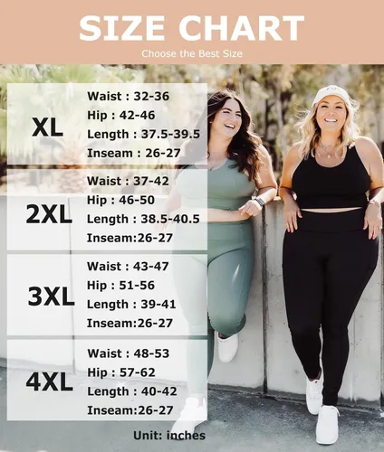 Vista 6 de NEW YOUNG Paquete de 3 leggings de talla grande con bolsillos para mujer, cintura alta, control de abdomen, pantalones de yoga para entrenamiento