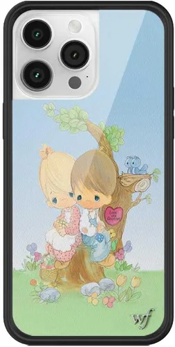 Vista 8 de Wildflower Fundas - Compatible con iPhone 14 Pro Max Protector negro parachoques, certificado de prueba de caídas de 6.5 pies, pequeña empresa