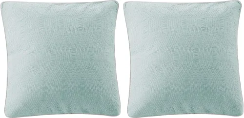Vista 9 de Harbor House Maya Bay Euro Sham, 26 x 26 pulgadas, azul