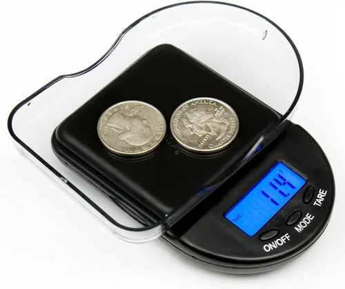 Vista 6 de Weighmax EX-650C Balanza de bolsillo digital color negro. Para monedas y joyas 650 GM.
