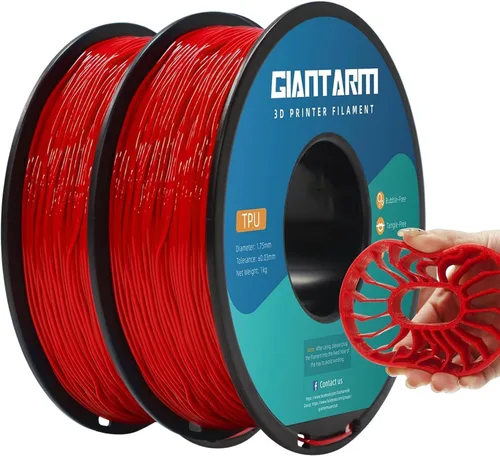 Vista 25 de GIANTARM Filamento de ácido poliláctico (PLA) para impresora 3D, carrete de 2.2 lbs, 0.07 in +/-0.001 in, 1080 pies por rollo, embalaje al vacío