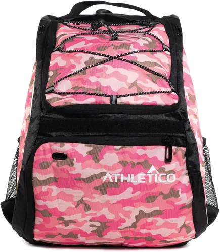 Vista 12 de Athletico - Mochila para bate de béisbol, mochila para equipamiento y accesorios de béisbol, T-Ball y sóftbol para jóvenes y adultos Para guardar