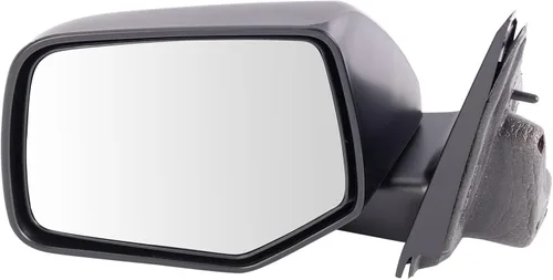 Vista 46 de TRQ Espejo plegable con calefacción eléctrica del lado del conductor con indicador de punto ciego pintura a juego negro liso compatible con Kia