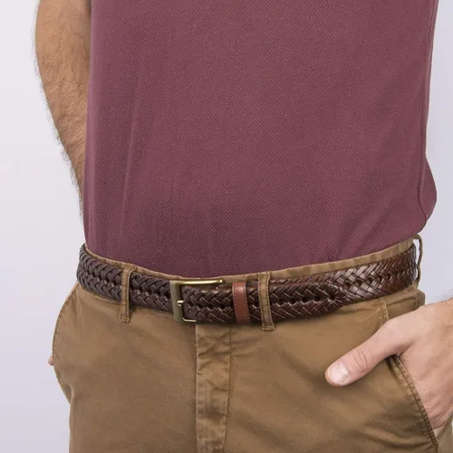 Vista 6 de DOCKERS mens Braided Belt