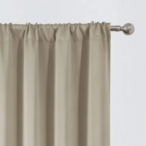 Vista 6 de LEMOMO Cortinas opacas de 42 x 54 pulgadas, juego de 2 paneles de cortinas con aislamiento térmico para oscurecer la habitación