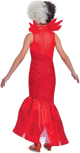 Vista 2 de Cruella Tween Red Dress Costume