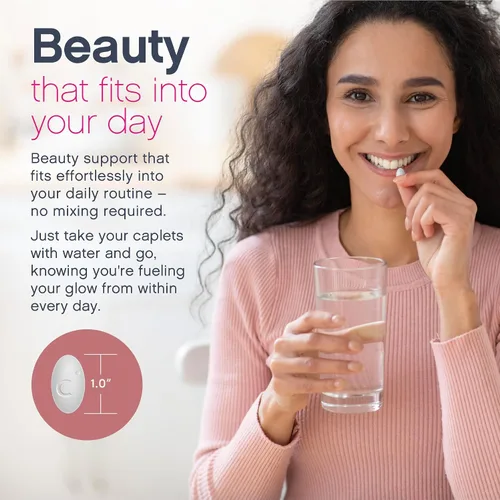 Vista 7 de NeoCell Péptidos de colágeno múltiple 60 cápsulas Fórmula avanzada Fórmula nutritiva Suplemento para cabello, piel y uñas