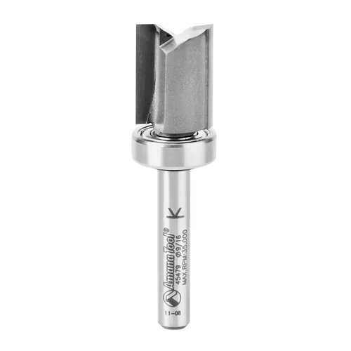 Vista 50 de Amana Tool 45487 - Broca de carburo con punta de carburo, 45487, vástago de 1/2 x 1/4 pulgadas con rodamiento de bolas superior