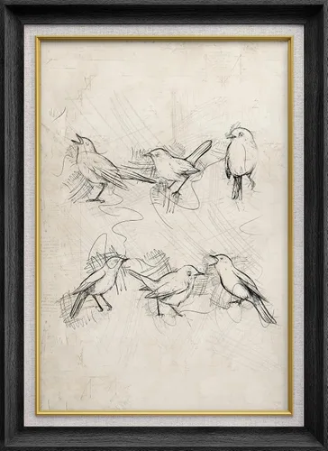 Vista 60 de SIGNWIN Arte de marco de alta calidad, elegante, vintage, ilustraciones de dibujo de árbol, arte fino, arte tradicional icónico para sala de estar