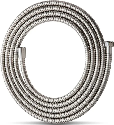 Vista 20 de OFFO Manguera de ducha, níquel cepillado de 48 pulgadas, sin torceduras, accesorio de manguera de ducha de mano galvanoplastia, manguera flexible